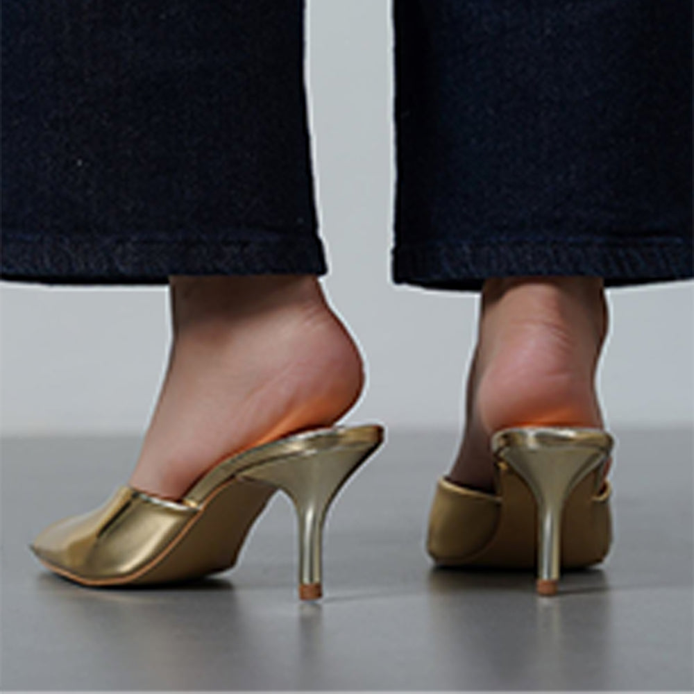 Party Heels Golden